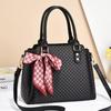 Handbag Womens Modern With Spacious Design And Stylish Plaid Elements For Use Daily