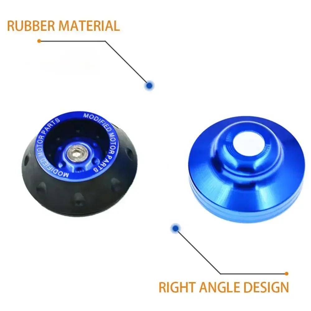 2 шт. защита от удара мотоцикла, защитные накладки на колеса, слайдер для рамы шин для мотокросса, красочные аксессуары для мотооборудования