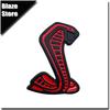 Cobra 3D Styling Metal Sticker Front Grille Badge Body Fender Car Rear Decal Decor Accessories For  SVT GT350 R GT500 Shelby