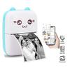 Portable Thermal Printer MINI Wirelessly BT 203dpi Photo Label Memo Wrong Question Printing With USB Cable Imprimante Portable