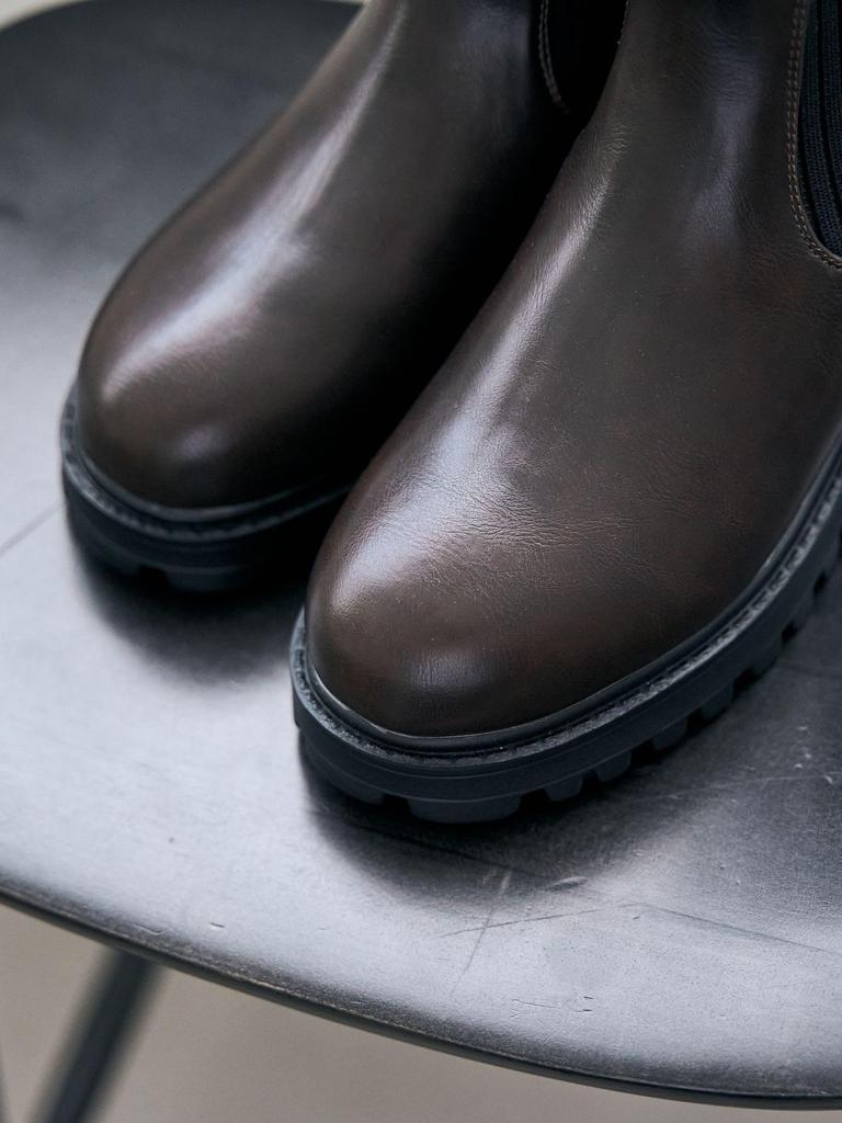 Коэн снова в наличии: Эластичные ботинки с нескользящей подошвой (Размер, доступный только онлайн) 76826000005 2540 СРЕДНЕ-КОРИЧНЕВЫЙ (25) 22.5cm