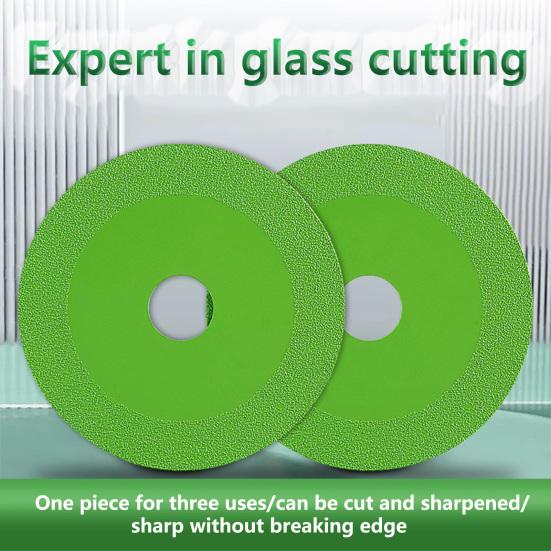 100 мм режущая пила Ультратонкий алмазный отрезной диск по стеклу с внутренним отверстием Мастерская