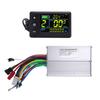 Electric Scooter Controller Kit 20A 3 Mode Sine Wave Controller S866 LCD Display Panel for Upgrading