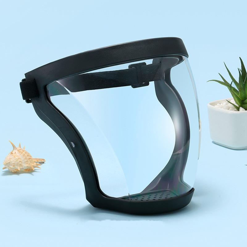 Детская маска для защиты лица с незапотевающим визором и брызгозащитным экраном