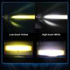 Waterproof Motorcycle Spotlight Two-Color Automotive Headlamps Fog Spotlights  Motorcycle Work