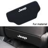 1PCS New Car Seat Back Cover Protector Prevent Dirt Leather Cover For Jeep Renegade Compass Grand Cherokee Wrangler jk Gladiator AKM1