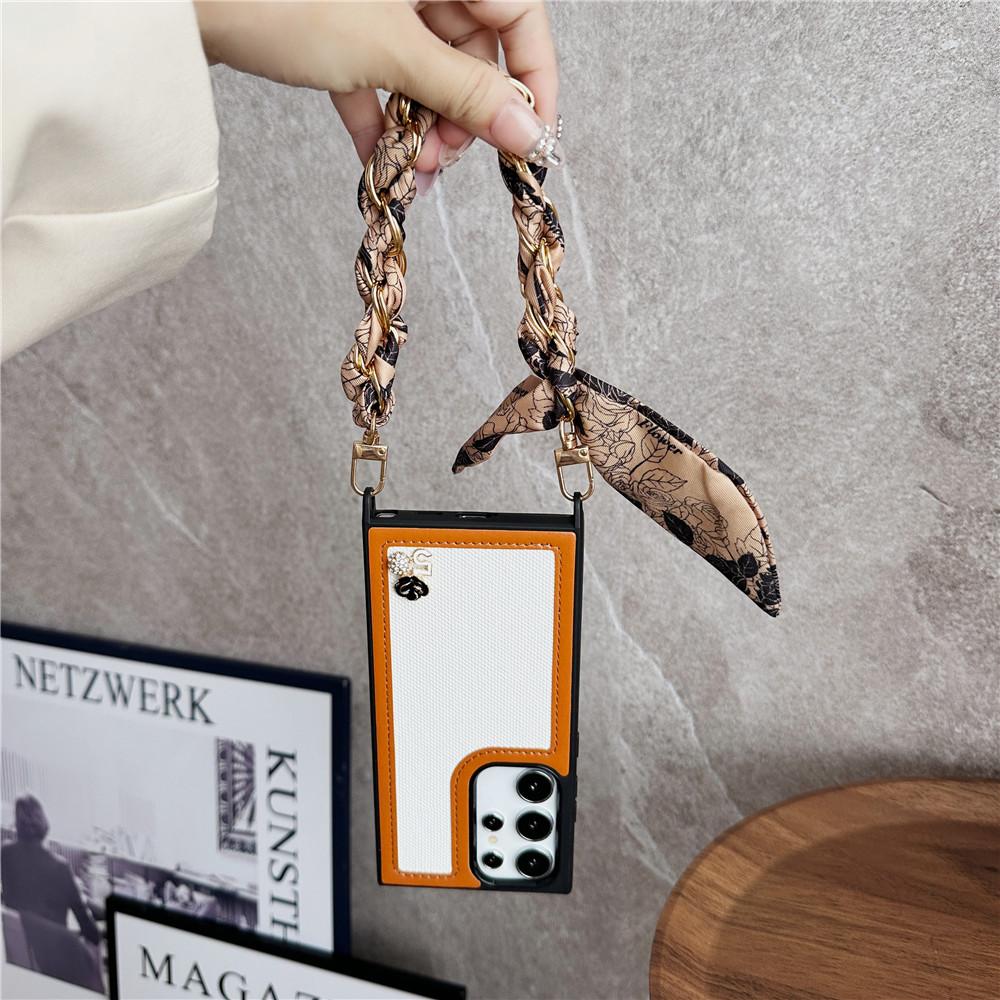 Милый чехол-цепочка с изображением медведя для Samsung Galaxy S24 Ultra, чехол S23 Plus A14 A13 A12 A15 A24 A25 A35 A55