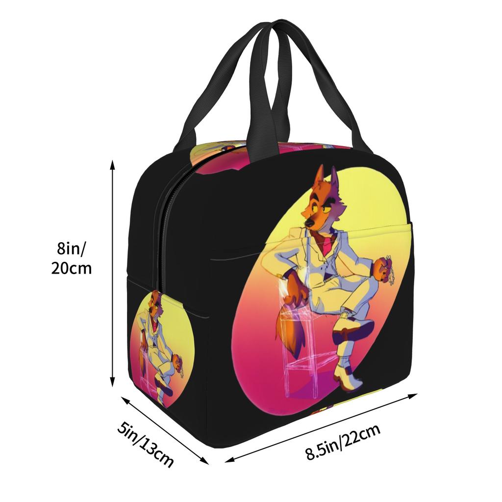Custom Bad Guys Lunch Bag Men Women Warm Cooler Insulated Lunch Boxes for Adult Office