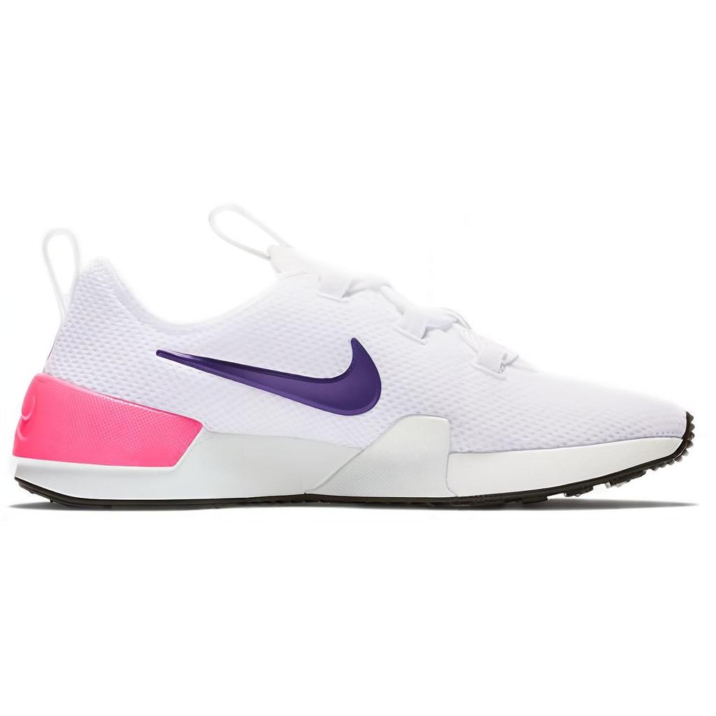 Nike Ashin Современные сетчатые повседневные легкие амортизирующие нескользящие низкие кроссовки для образа жизни Женские кроссовки Белый Розовый AJ8799-103