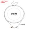 Valentine'S Day Lobe Double Beaded Mixed And Matched Metal Chain Necklace Ins Imitation Pearl Double Flying Swallow Necklace Female