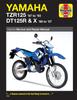 Книга Yamaha TZR125 (87 - 93) & DT125R/X (88 - 07) Haynes Repair Manual