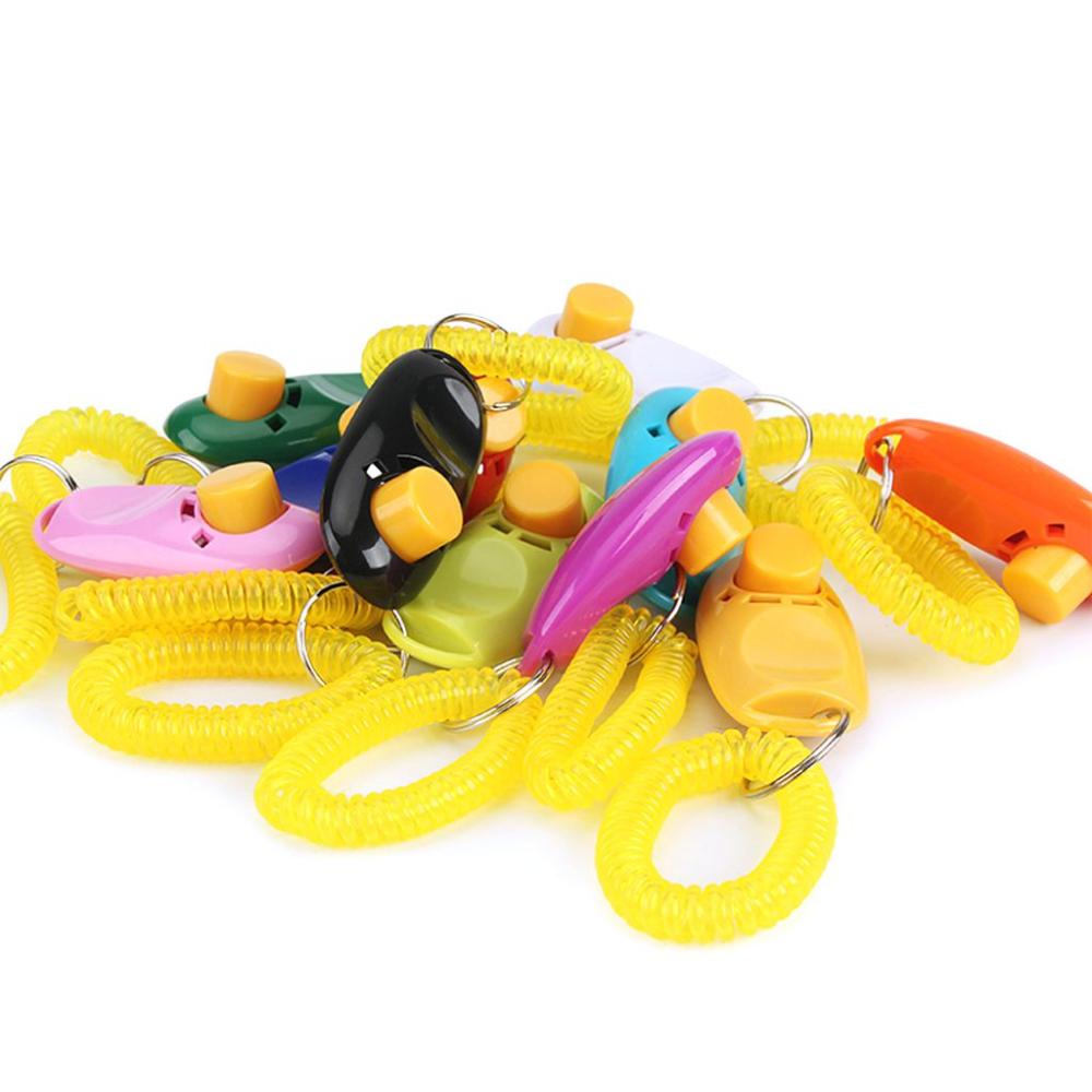 Animal Training Mini with Wrist Strap Dog Toy Dog Whistle Dog Clicker Puppy Training Accessories
