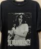 Редкая черная унисекс футболка Lana Del Rey Ultraviolence Подарок для фаната Хлопковая унисекс футболка