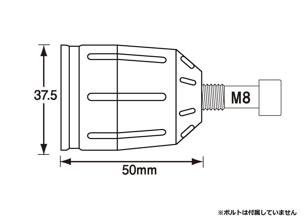 POSH FAITH Motorcycle Supplies Ultra Heavy Bar End Type 2 Repair Outer Cover Only M8 Type 1 Piece Red 033879-RD-10 Bar End Cap