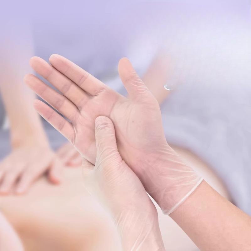 Утолщенные и прочные латексные одноразовые перчатки для массажа, татуировок и ножных ванночек, защитные перчатки