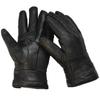 Winter Real Leather Gloves Men's Velvet Thickened Warm and Cold-proof Sheepskin Fashionable Outdoor Riding Gloves