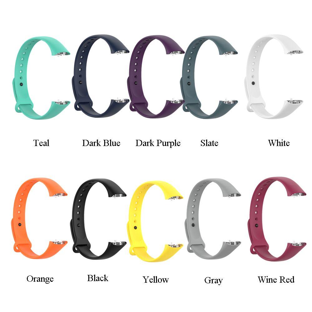 Watch Band Accessories Buckles Strap Soft Silicone WristBand Breathable Watchband Replacement