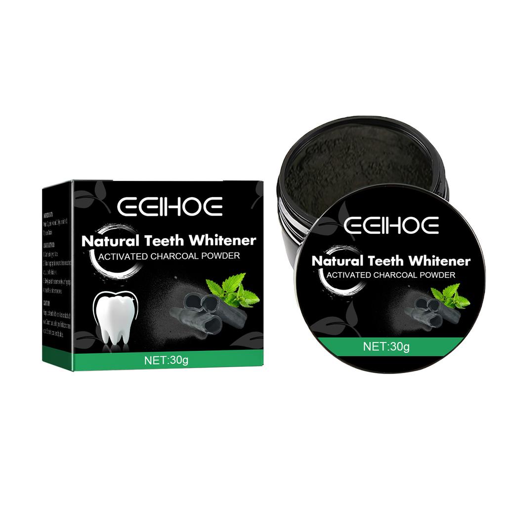 Activated Carbon Teeth Whitening Powder for Deep Cleaning of Dental Stains and Dirt, Refreshing Breath, and Whitening Teeth Powder