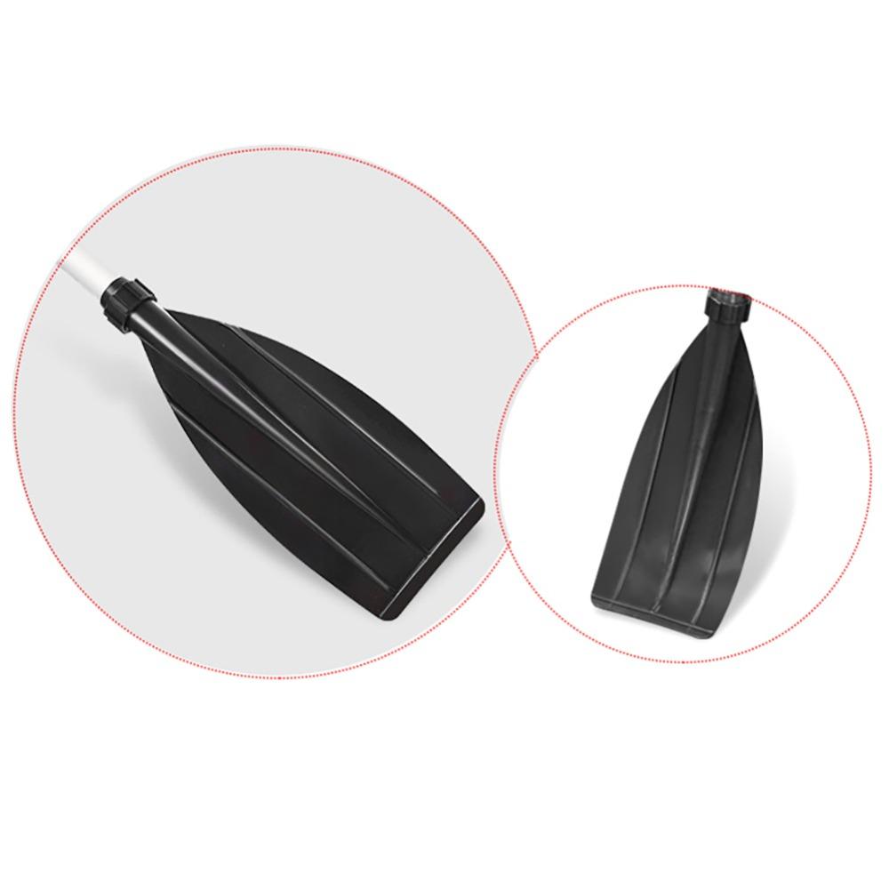 2PCS Plastic Paddle Leaf Oar Thickened Canoe Oar Blade Durable Kayak Attachment Canoeing