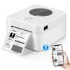 Thermal Label Compatible with Label Address Label Mini Price Tag Commercial Compatible with A6 Bluetooth USB Label Barcode Label Thermal Printer for