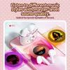 EBL19 Tws Беспроводные Bluetooth-наушники Прозрачный кейс Милый дизайн Hello Kitty Стерео Звук Наушники для всех смартфонов