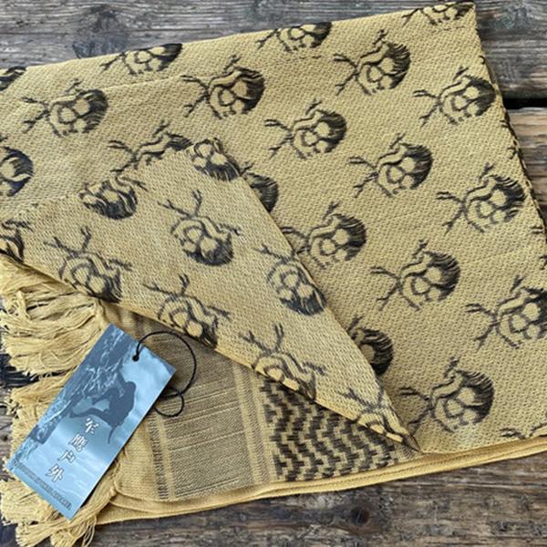 Fashion Shemagh Mens Square Outdoor Shawl Military Arab Tactical Desert Army Shemagh KeffIyeh Arafat Scarf Fashion