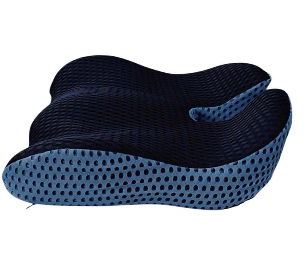 Greaphant Comfortable Cushion Memory High Density Memory Foam Ergonomic Cushion Posture Improver Design Dark Gray Washable Cover Fatigue-Resistant