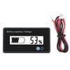 GY-6GD PCB HTN Battery Capacity Monitor Indicator LCD Display with Flashing Alarm 12-84V White