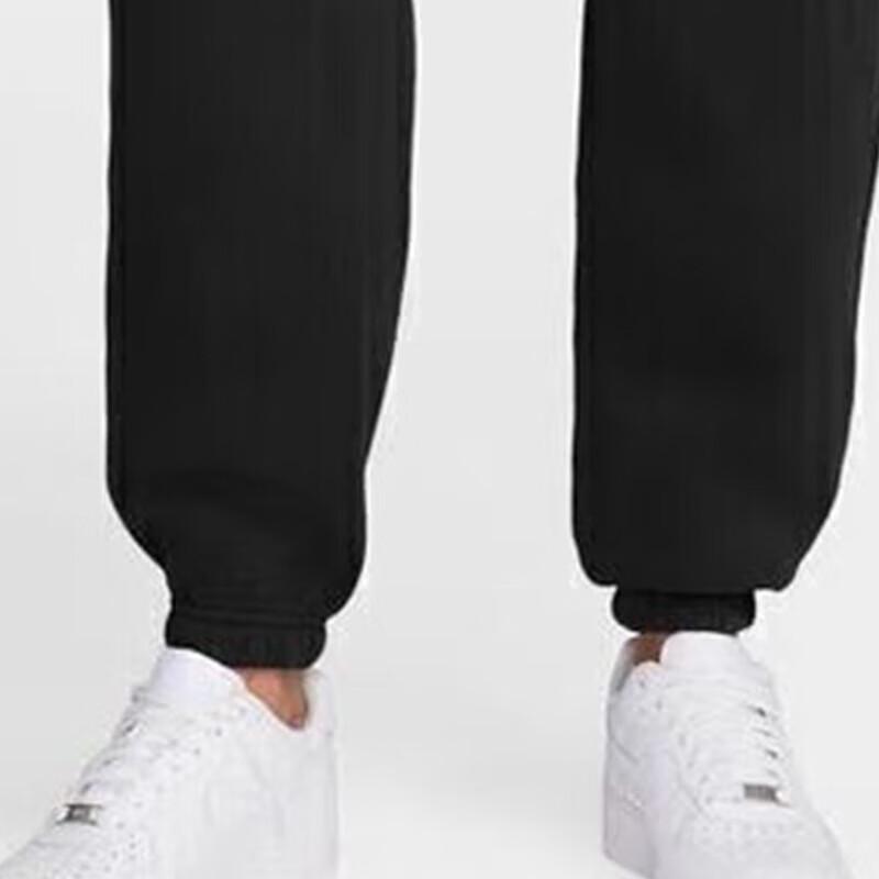 Nike Женские спортивные брюки из вязаного флиса с высокой талией, зауженные