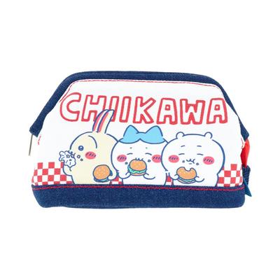 Канцелярский пенал Chiikawa с S2333821 Sun-Star проволокой, Гамбургер,