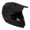 Off Road Helmet Set Black XL ABS Breathable Adjustable with Windproof Goggle Protective Visor Gloves Dirt Bike Helmet Set for Beach Bike Karting
