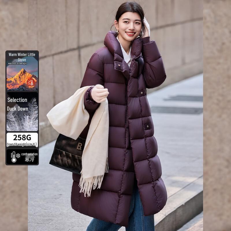 Женский пуховик Bailuyu свободного кроя