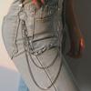Long Wallet Belt Waist Chain Rock Punk Pant Jean Keychain Keyring Women Jewelry