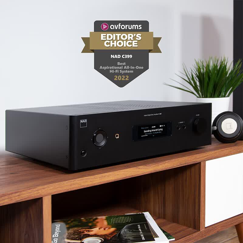 NAD C399 High-Fidelity Stereo Amplifier (CN version)
