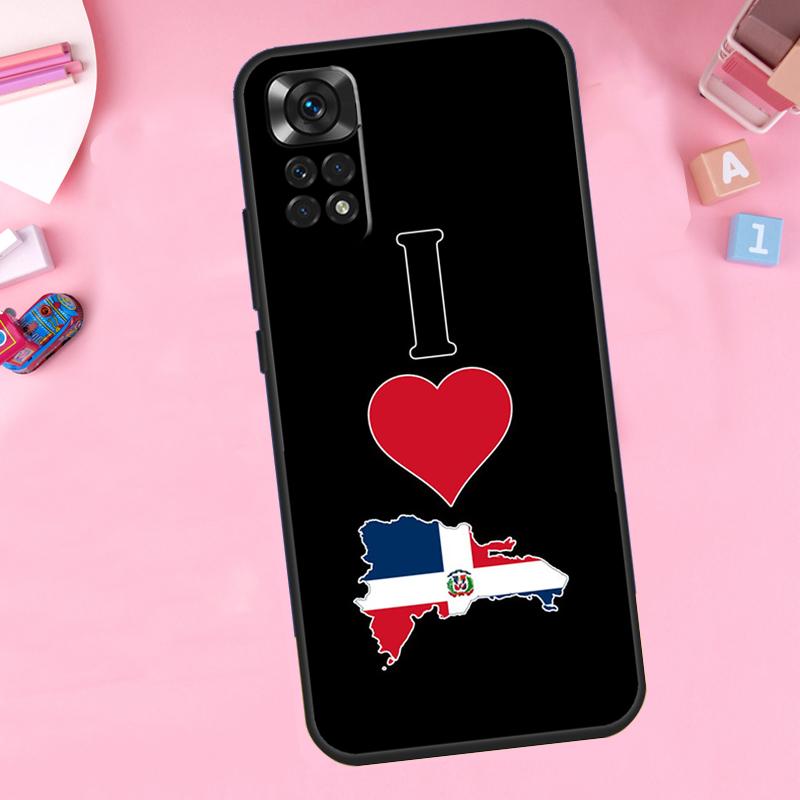 Dominican Republic Flag For Xiaomi Redmi Note 14 10 11 12 13 15 Pro Plus Phone Case For Redmi 15C 14C 10C 12C 13C 15