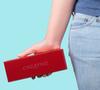 CREATIVE MEDIA Creative MUVO 2 Bluetooth Portable with Bass Speaker, Waterproof/Dustproof, Radiator, Stereo, Red, SP-MV2-RD