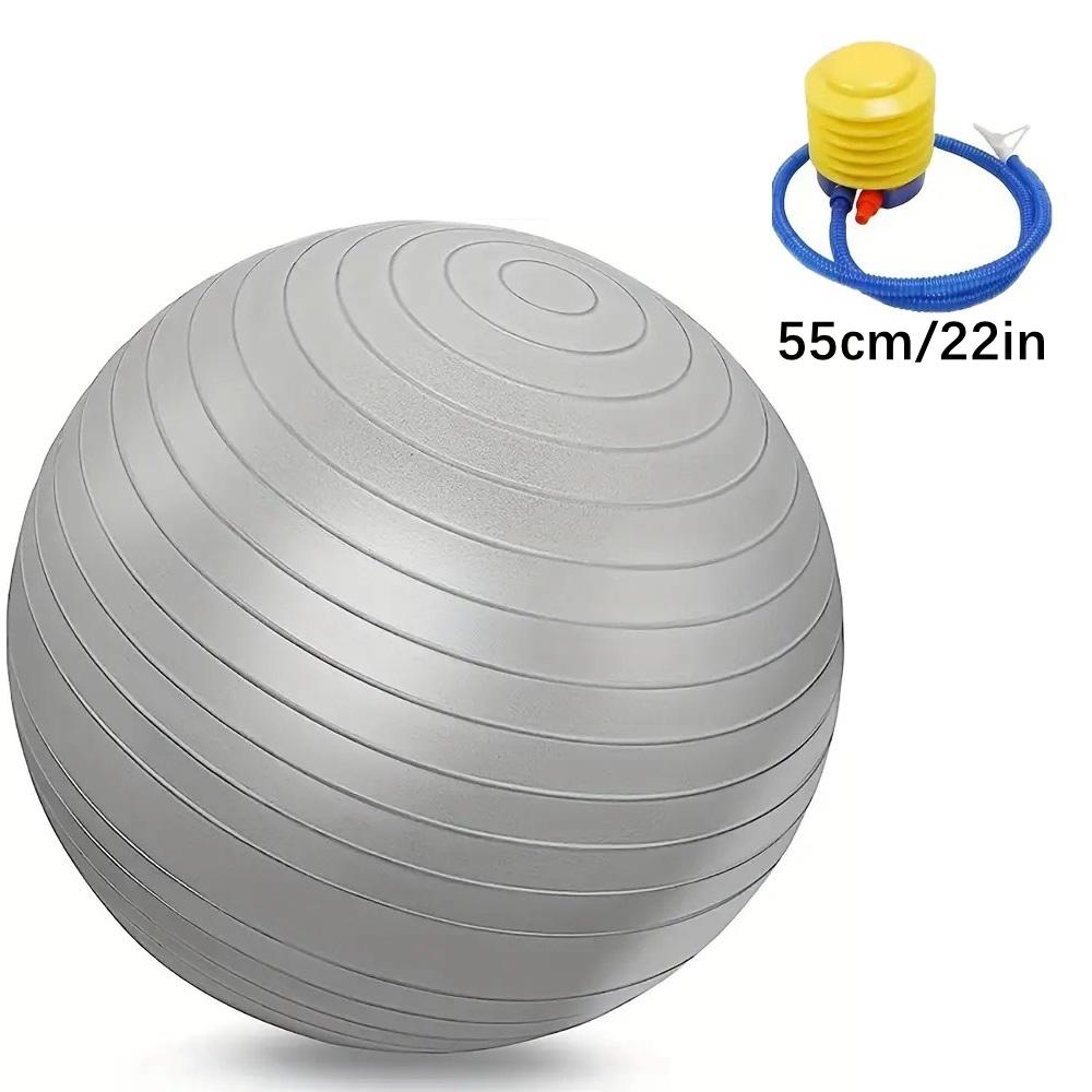 Fitness Ball Yoga Ball Various Sizes Suitable for Exercise Pregnancy Stability Explosion-proof Balance Ball with Fast Pump