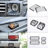 Для Mercedes Benz G-класса W463 2004-2018 Защитная сетка для фар, задних фонарей и заднего противотуманного фонаря Автоаксессуары