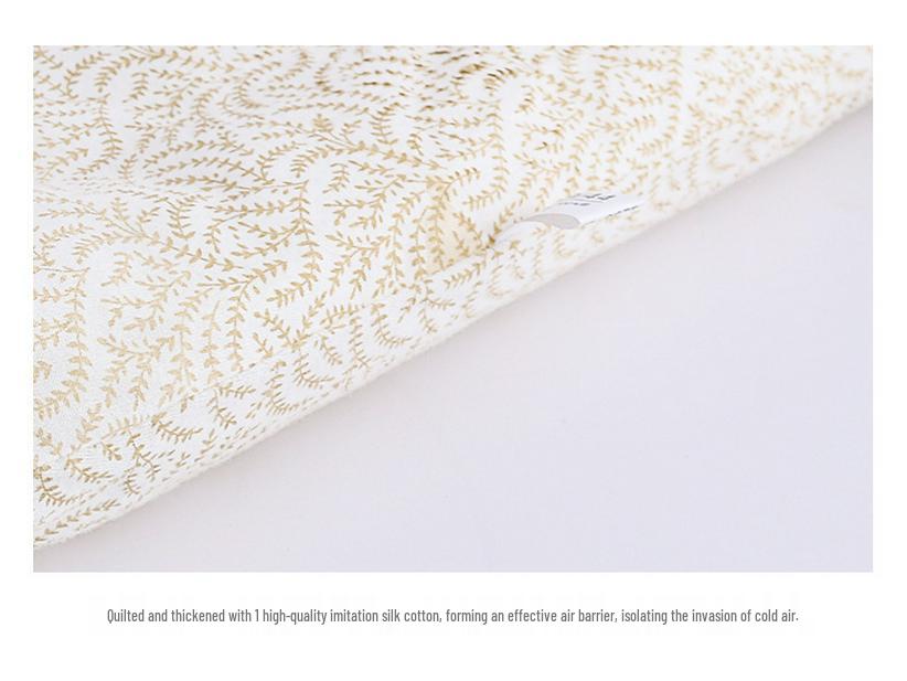 Плотный стеганый хлопковый детский комбинезон для осени и зимы