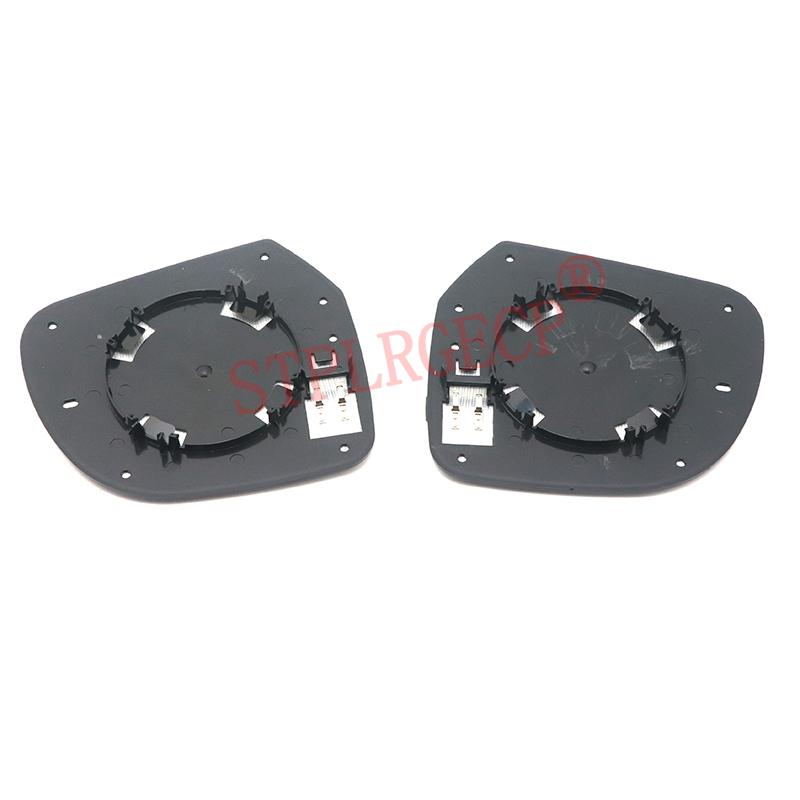 Stplrgecp Passenger Side Driver Side Left or Right Door Side Heated Wing Mirror Glass Lens for Nissan Leaf ZE0 2010-2017