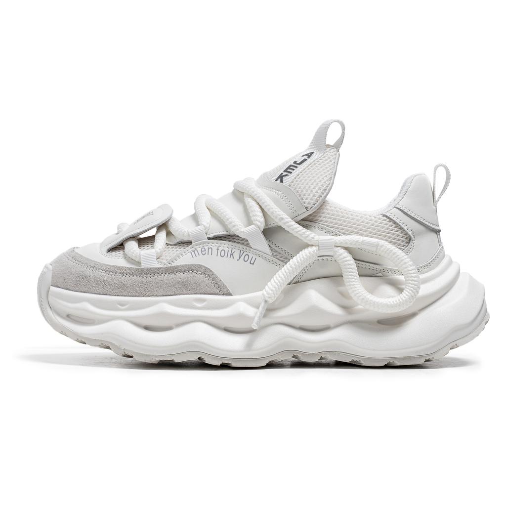 Мужская обувь Летняя сетчатая дышащая спортивная обувь Универсальная повседневная обувь Young And Young Толстые подошвы Увеличить