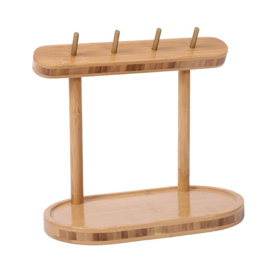 Деревянная стойка для хранения ключей в деревенском стиле для дома и офиса, настольный органайзер для ключей, крючок, многоцелевой держатель для брелоков, украшение для ювелирных изделий и мелочей