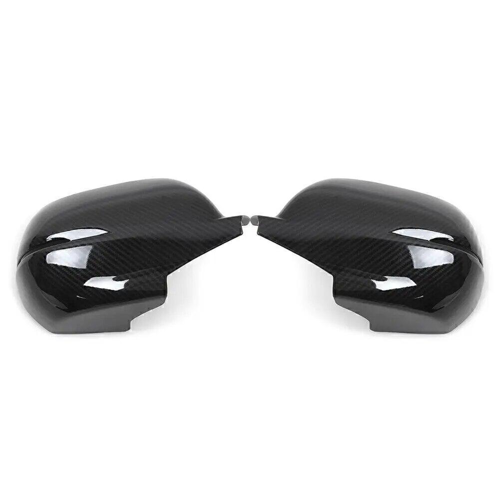 For Honda CRV CR-V 2017- Car Rearview Side Mirror Cover Wing Cap Sticker Exterior Door Rear View Case Trim Carbon Fiber Auto