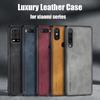 Luxury Sheepskin Leather Case For Xiaomi Mi 8 9 10 10T Lite Se Pro A3 A1 A2 9T Note 10 Mix 2s 3 4 Men Back Cover Xiomi Mi9 Mi10
