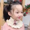 Wool Warm Scarves Outdoor Scarves Knitted Baby Scarf New Ruffle Neck  Kids