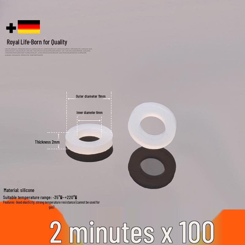 Силиконовая резиновая шайба 1 дюйм для водопроводных труб и счетчиков