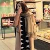Camel Solid Color Scarf Autumn and Winter Warm Thickened Imitation Cashmere Shawl Dual-use Tassel Men's and Women's Couple Scarf Winter
