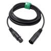 HangTon 4-Pin XLR Male to Female XLR 4-Pin Balanced Audio Cable for Microphone, Recorder, Mixer, Headphones, and Amplifiers (4 Meters)