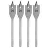 4Pcs Flat Wood Drill Bits Replacement High Carbon Steel Woodworking Drilling Tool Set 20mm