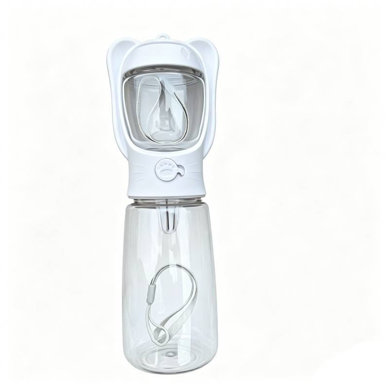 Pet Travel Water Bottle With Storage For Dogs And Cats Portable Drinking Cup